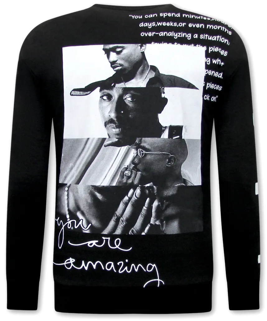 2Pac  Sweater Men | NEW |