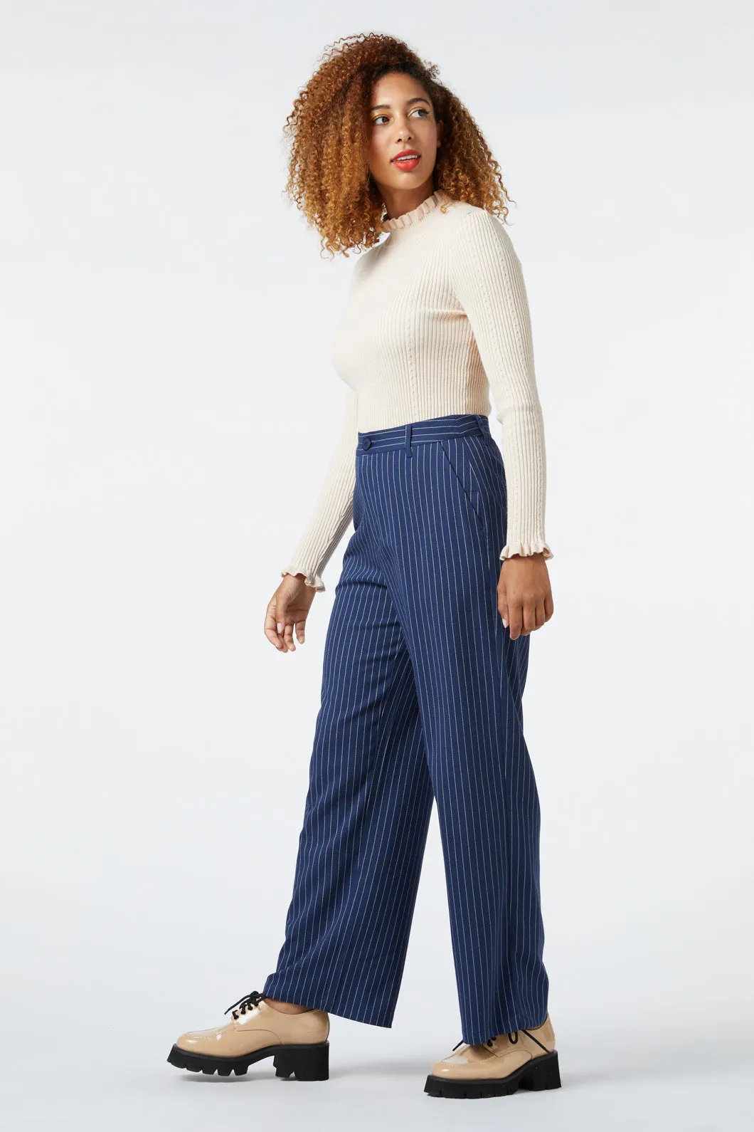 Abigail Pinstripe Pant