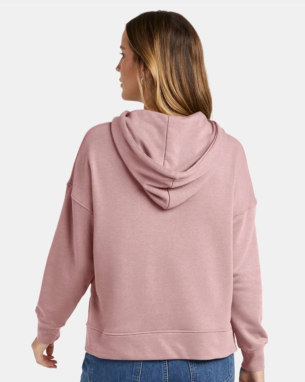 Alternative Apparel 9906ZT Ladies' Washed Terry Studio Hooded Sweatshirt SKU: 9906ZT