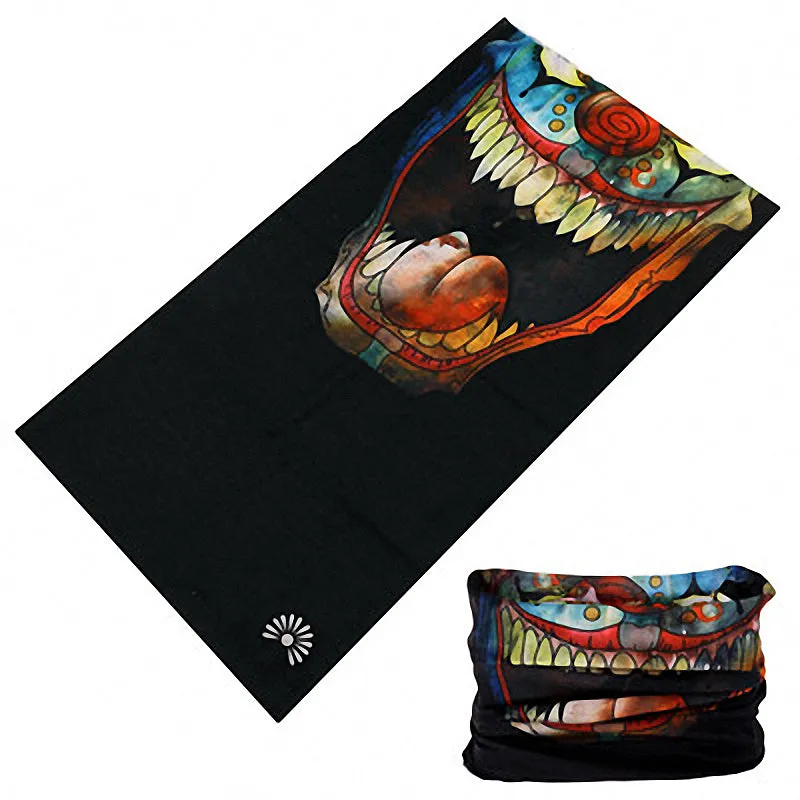 Alternative Fashion Skull Tube Seamless Bandana / Headband Turban Head Scarf