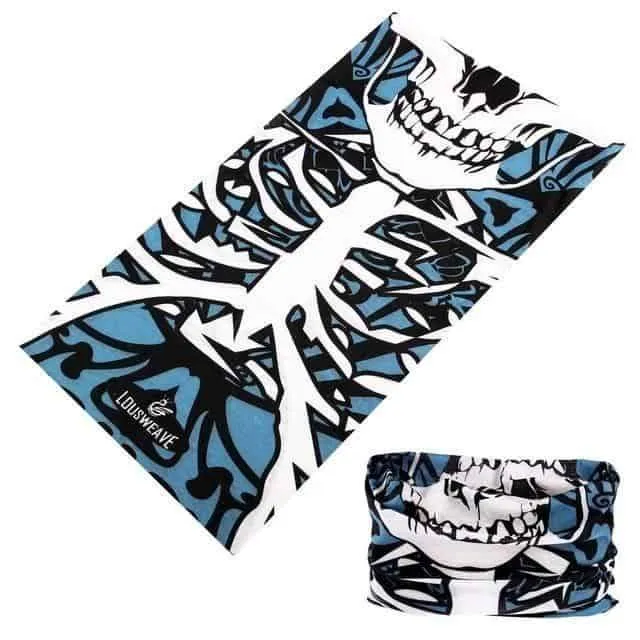 Alternative Fashion Skull Tube Seamless Bandana / Headband Turban Head Scarf