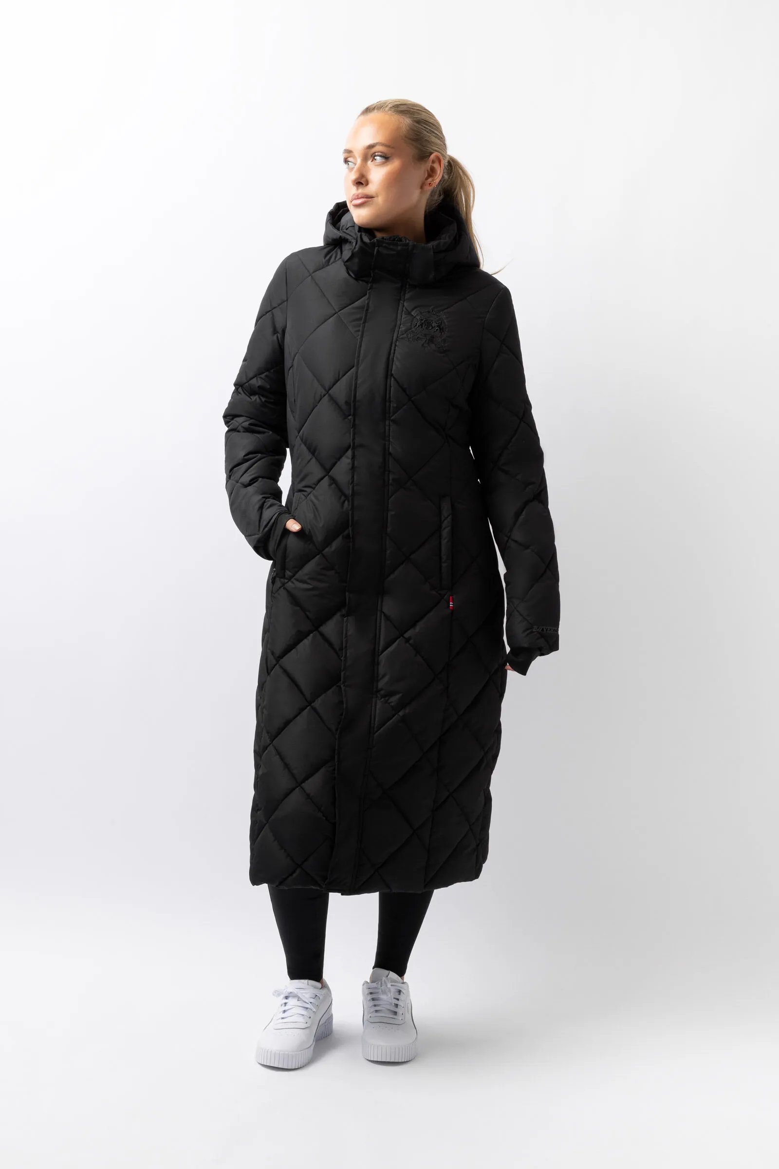 B Vertigo Gem Long Padded Coat