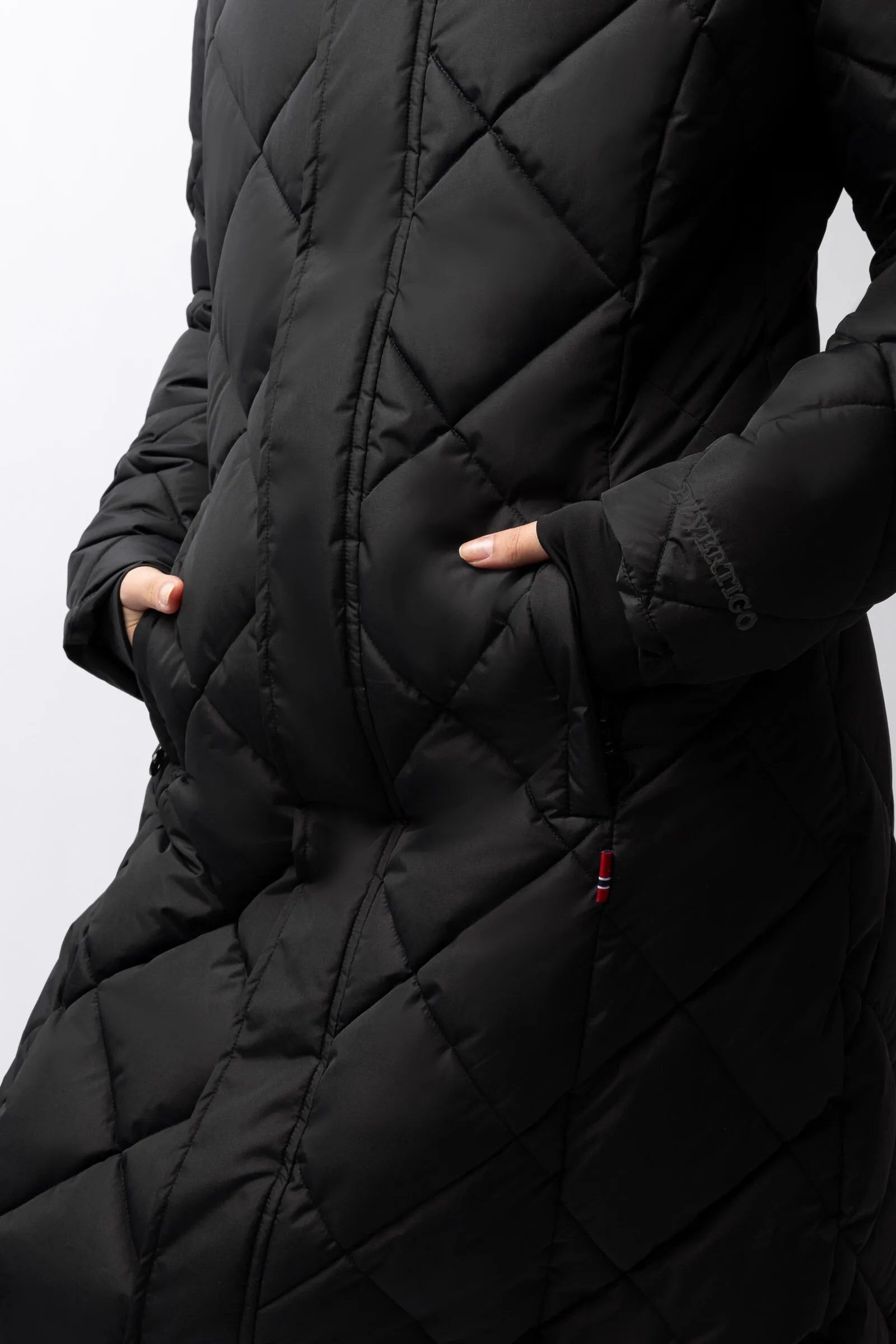 B Vertigo Gem Long Padded Coat