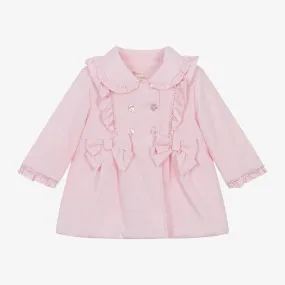 Baby Girls Pink Padded Coat