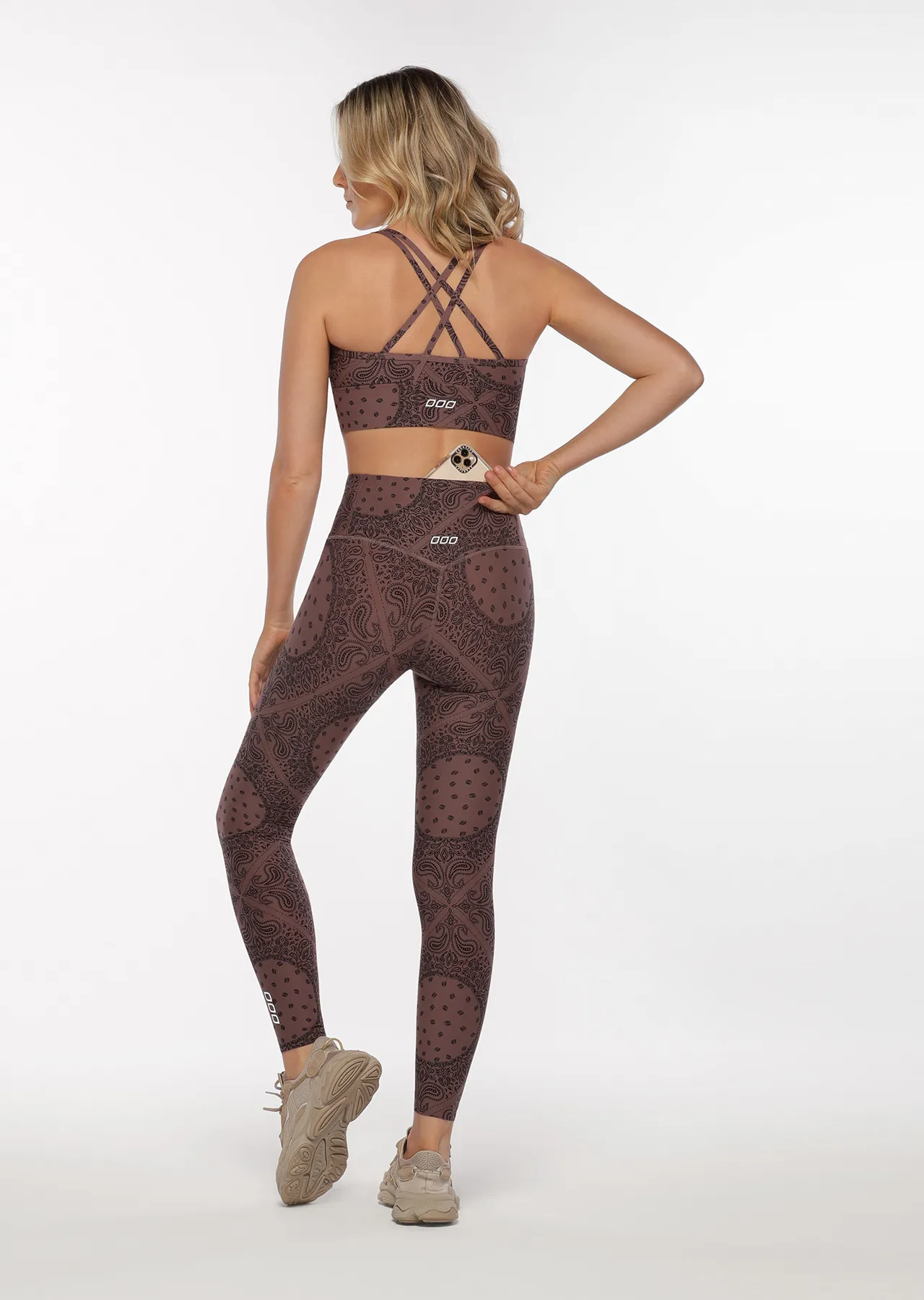 Bandana Booty Shaper Full Length Leggings | Print | Tights and Leggings | Lorna Jane New Zealand