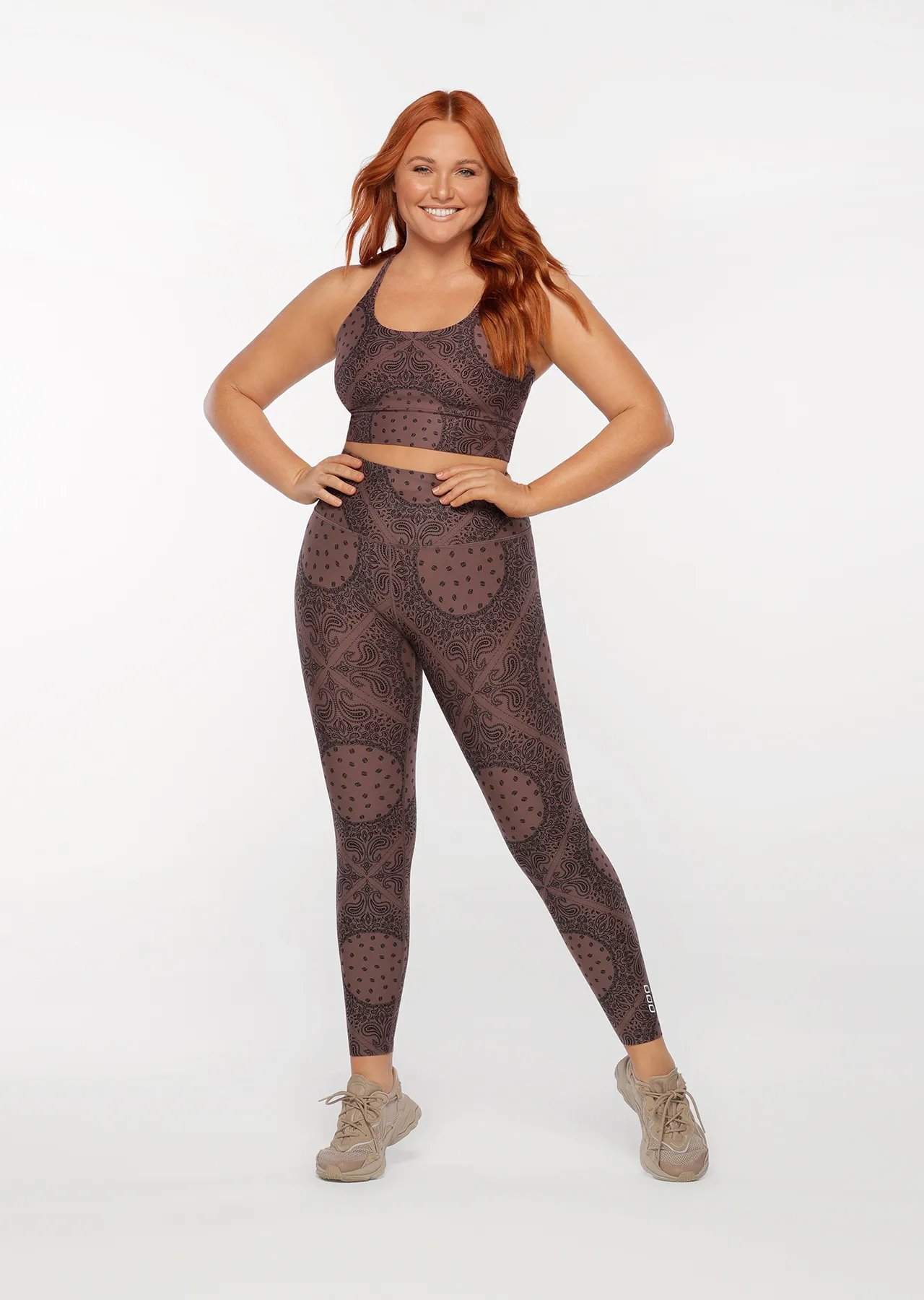 Bandana Booty Shaper Full Length Leggings | Print | Tights and Leggings | Lorna Jane New Zealand