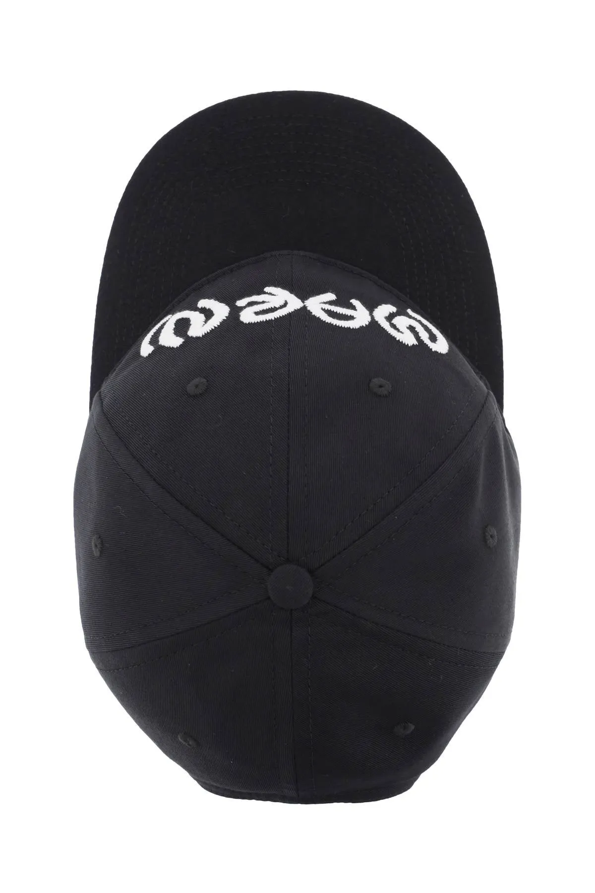 Baseball Cap With Graffiti Logo