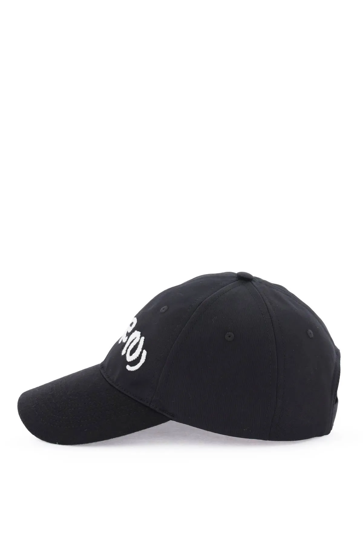 Baseball Cap With Graffiti Logo