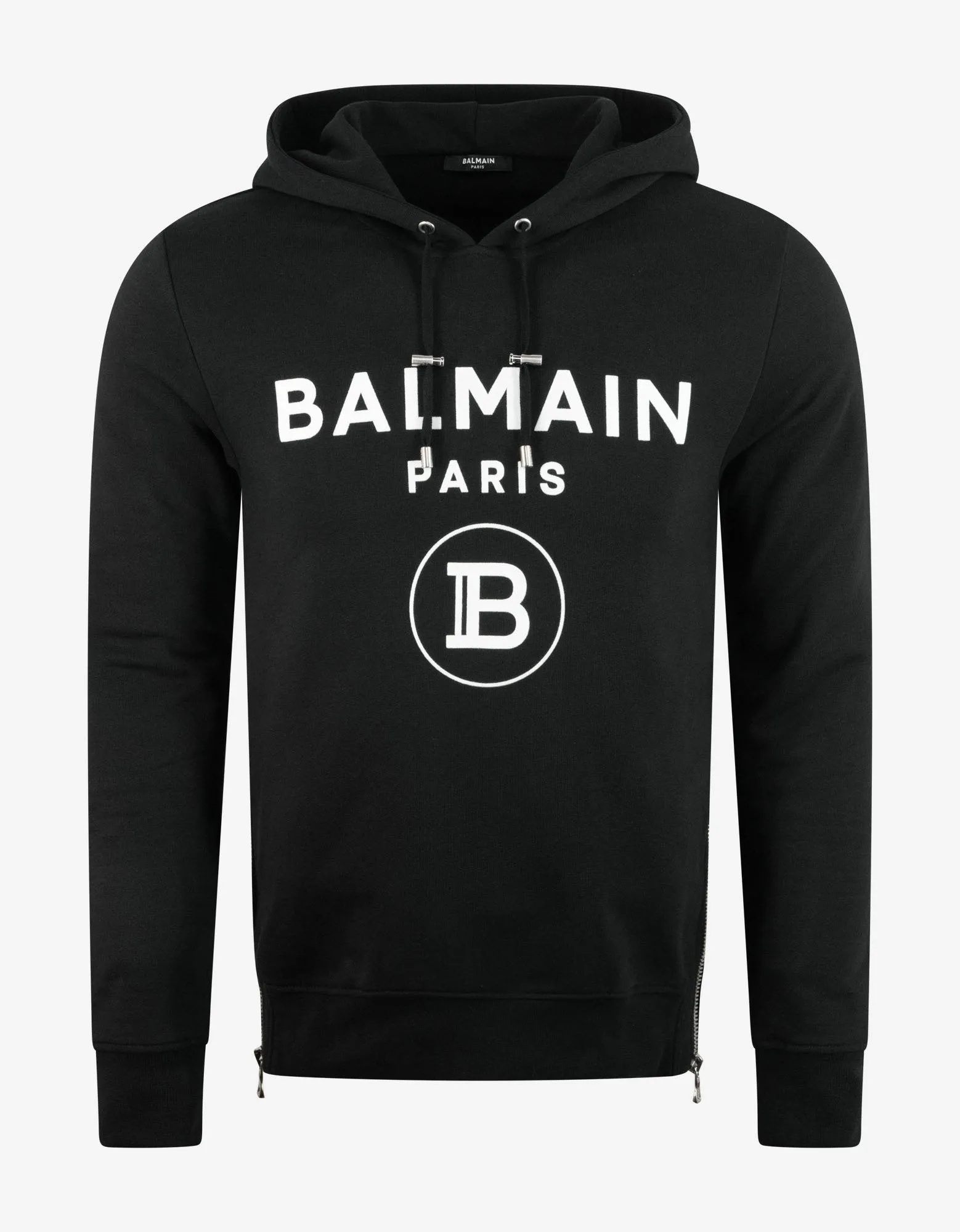 Black B Logo Hoodie