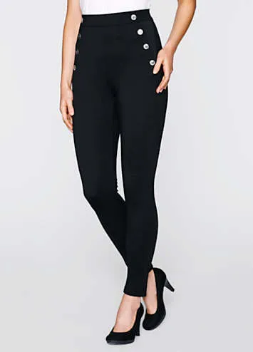 bonprix Stretchy Ponte Leggings | Grattan