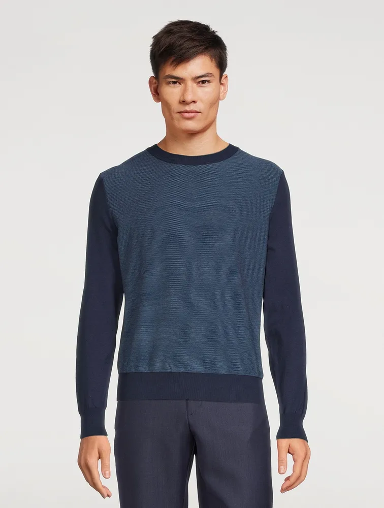 CANALI Cotton Crewneck Sweater