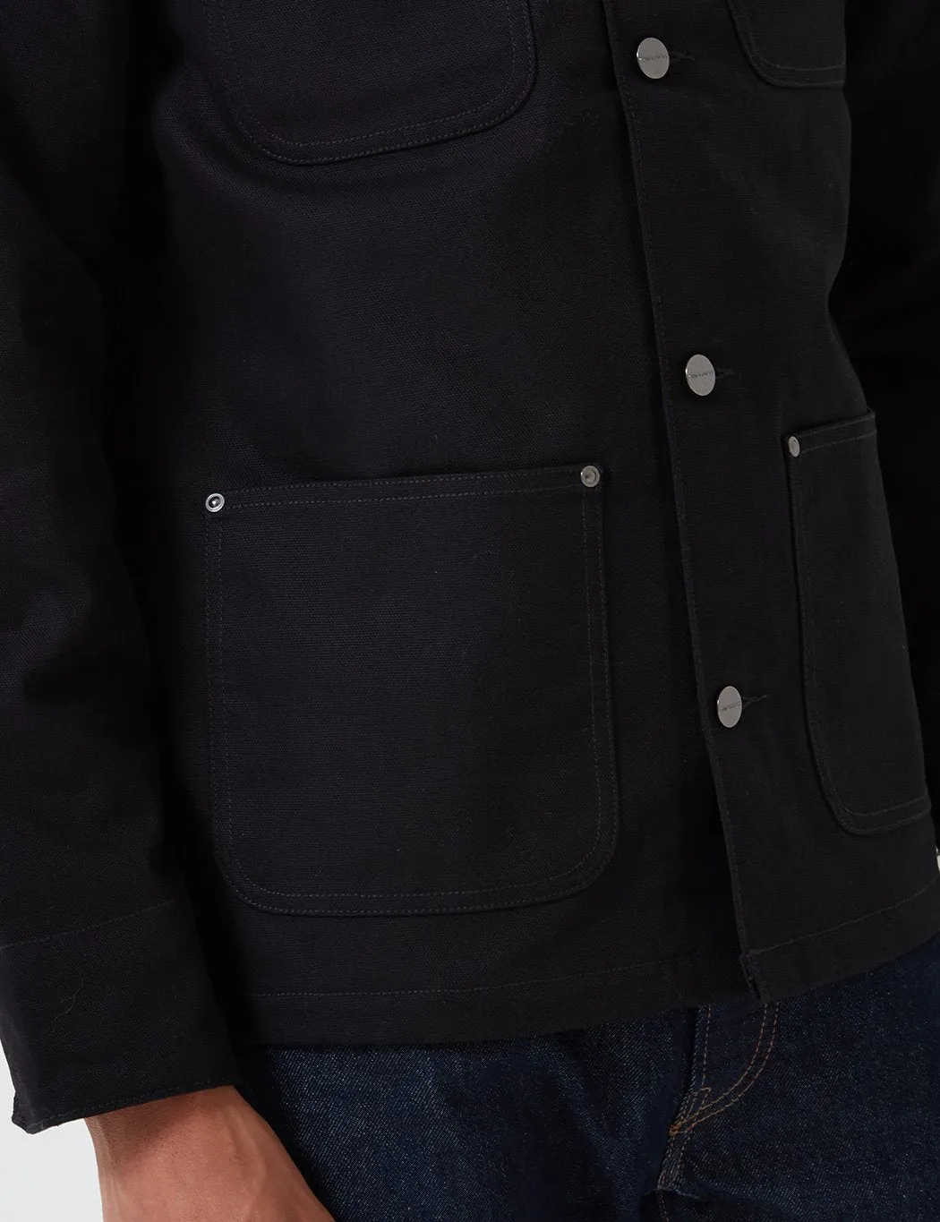 Carhartt Michigan Coat (Lined) - Black Rigid