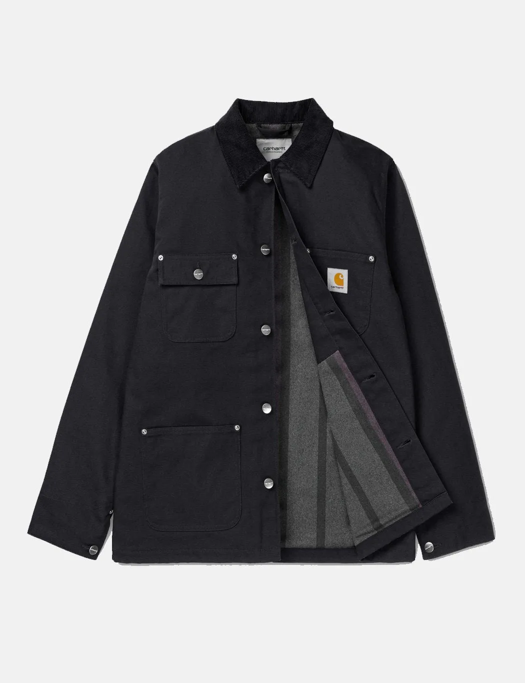 Carhartt Michigan Coat (Lined) - Black Rigid