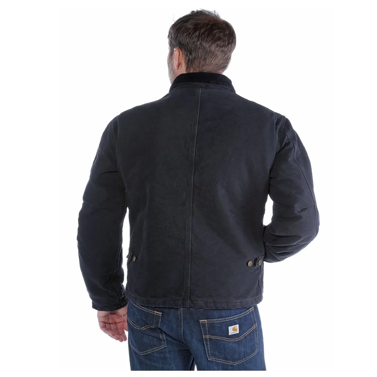 Carhartt EJ022 Sale: Duck Traditional Jacket - Black