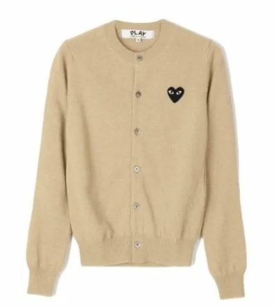 COMME des GARCONS  |Unisex Street Style Logo Cardigans