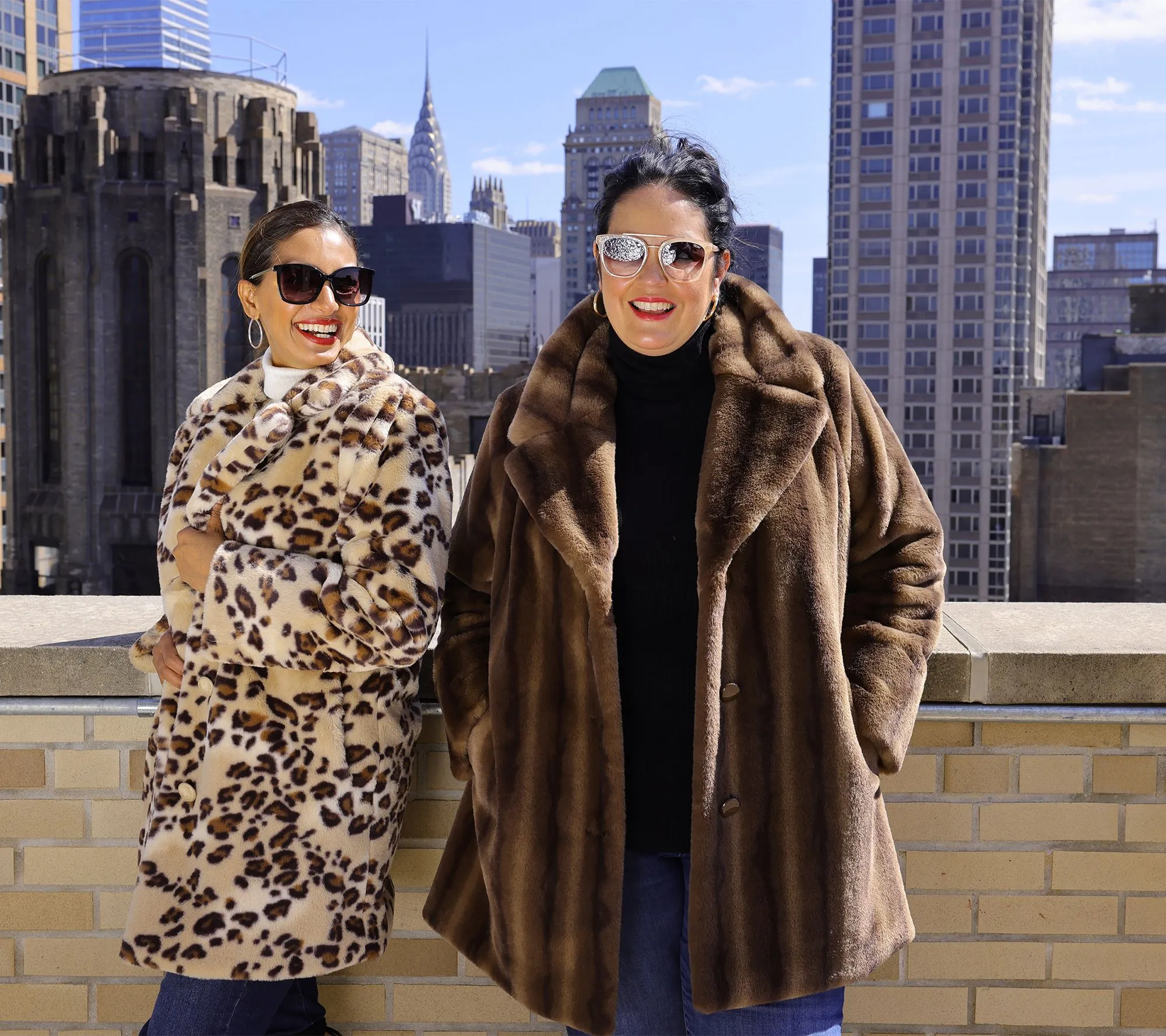 Dennis Basso 30th Anniversary Faux Fur Coat