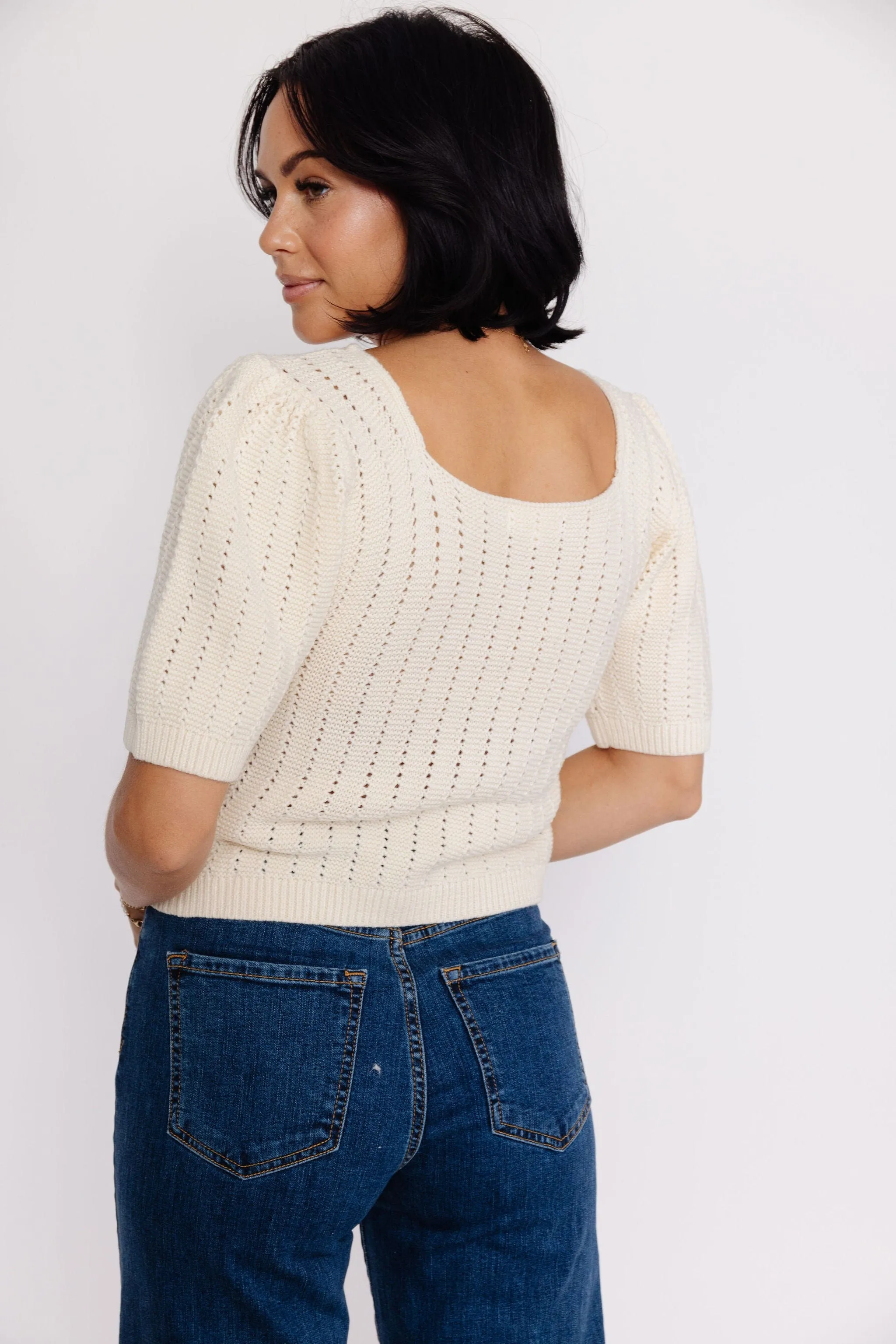 Doris Sweater in Cream