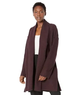 Eileen Fisher Petite High Collar Coat