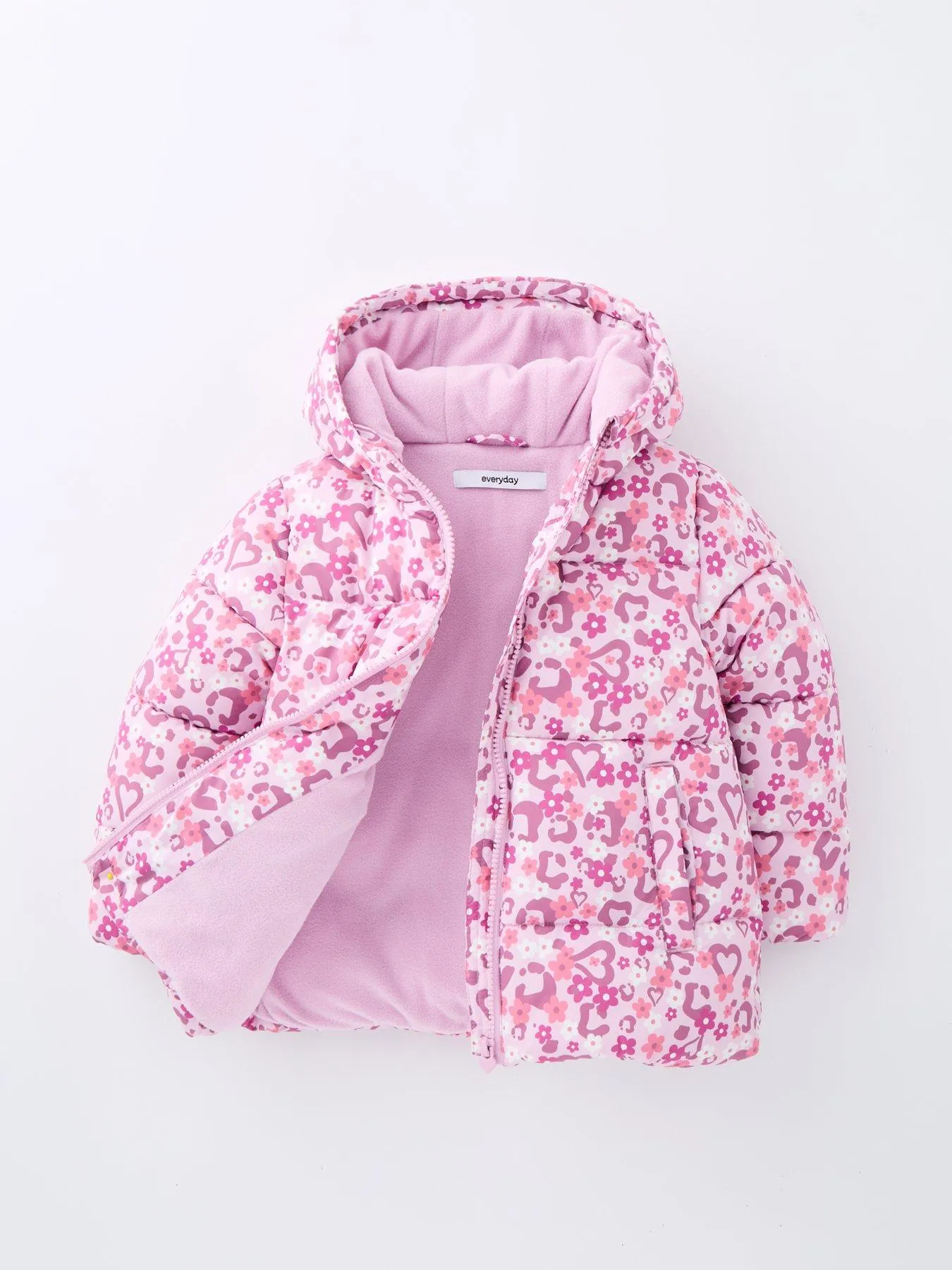 Everyday Girls Floral Padded Coat