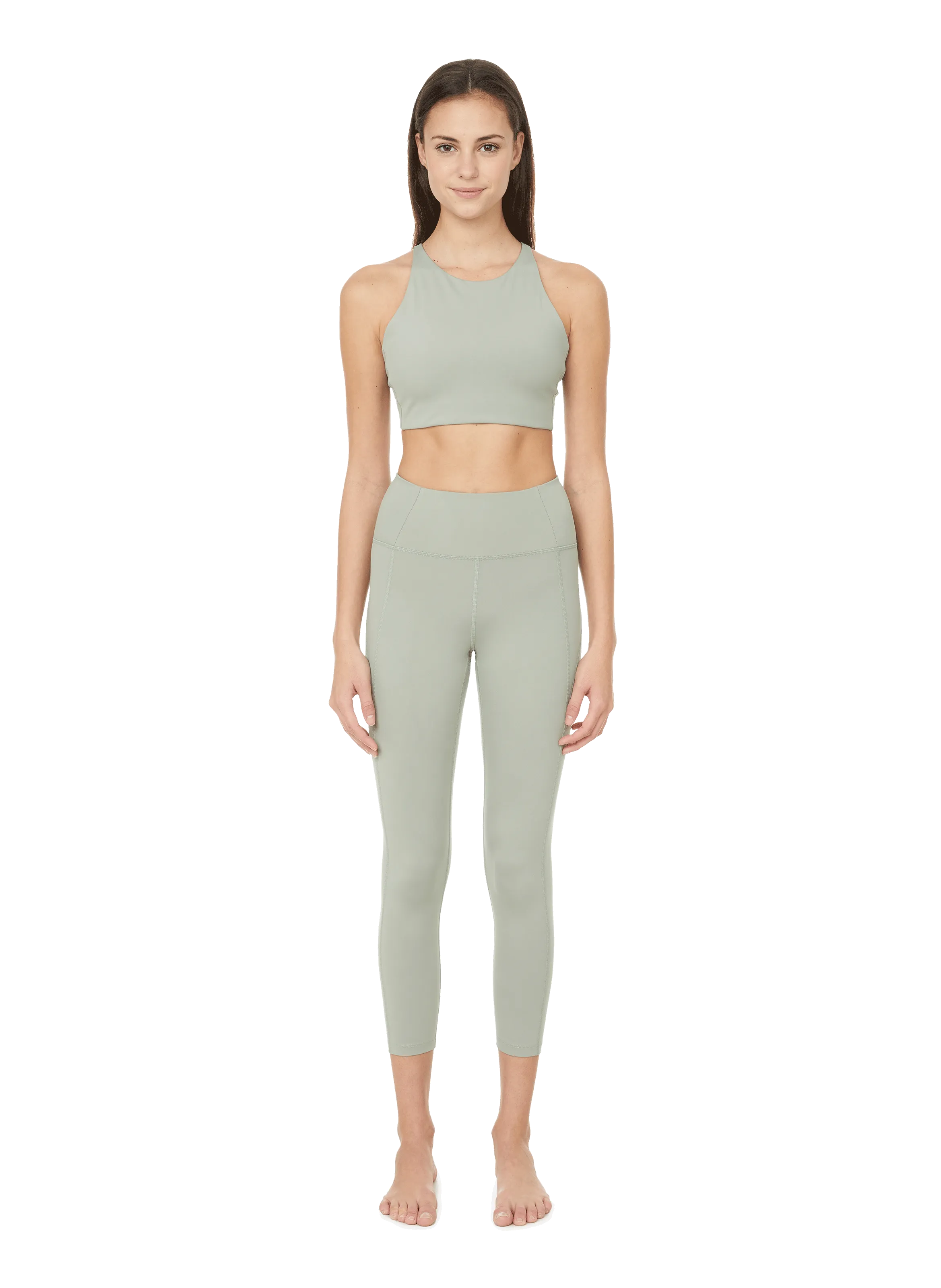 GIRLFRIEND COLLECTIVE  High-waisted leggings - Green