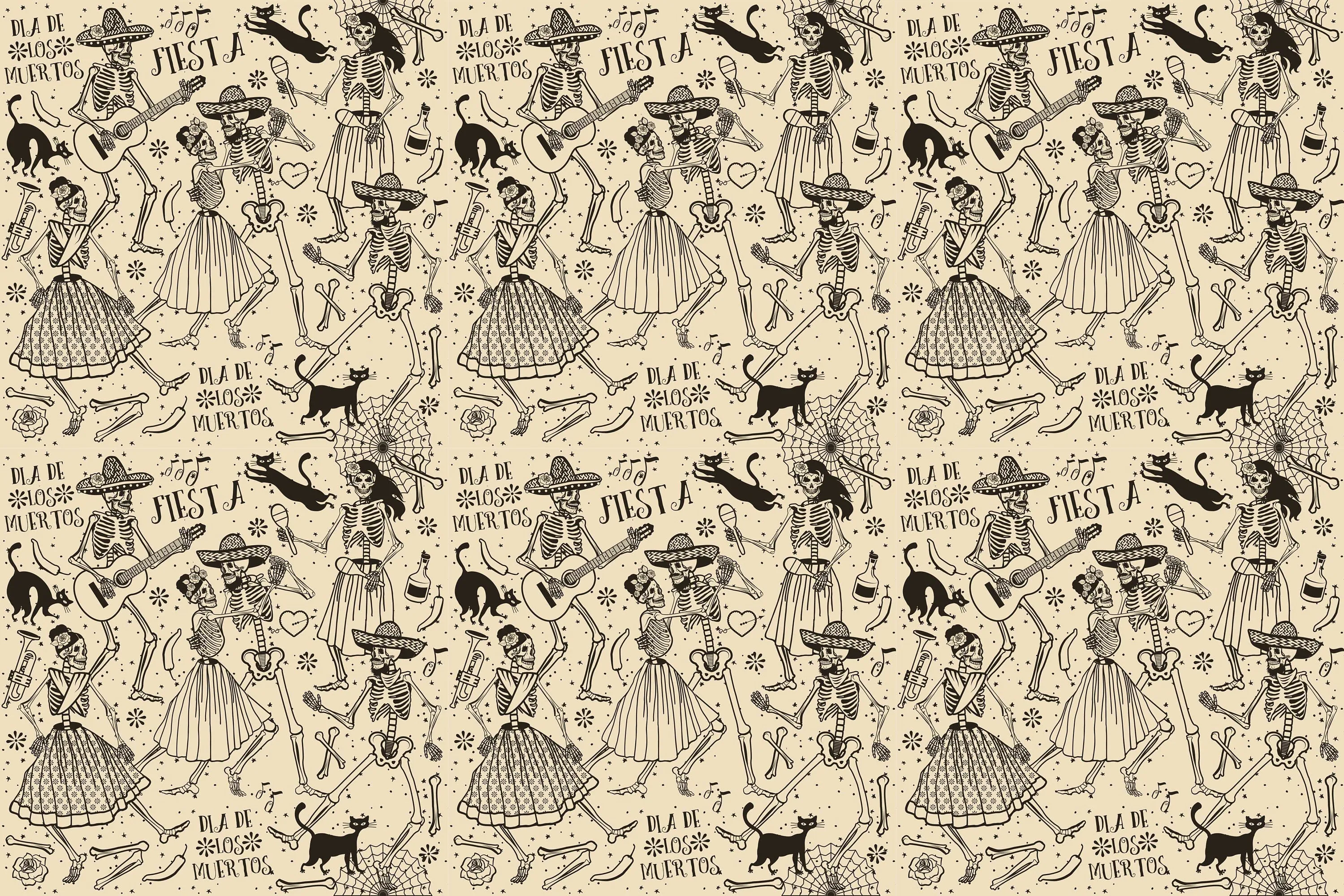 Halloween Linen Fabric By The Yard, Printed Linen Fabric By The Yard For Clothing & Home Textile - Width 148 cm/1.62yd