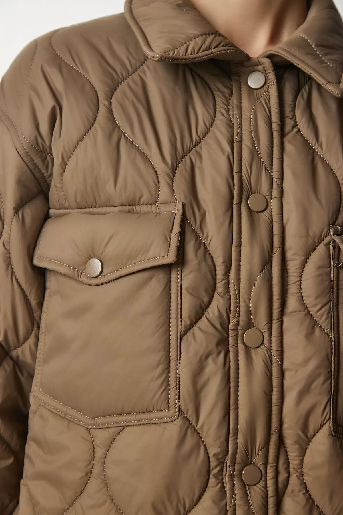 Happiness Istanbul Pockets Quilted Coat