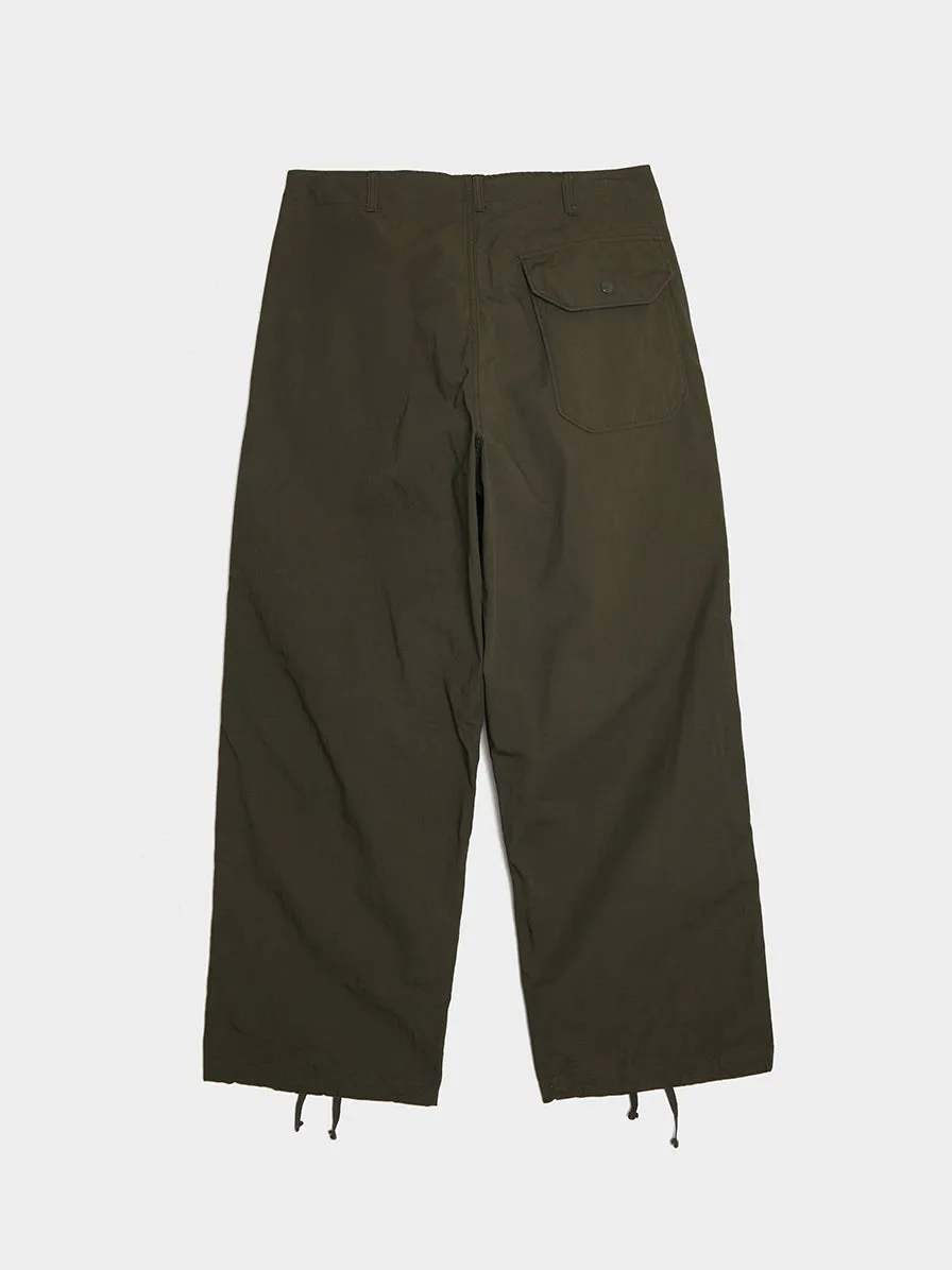 Heavyweight Cotton Ripstop Duffle Pant, Olive