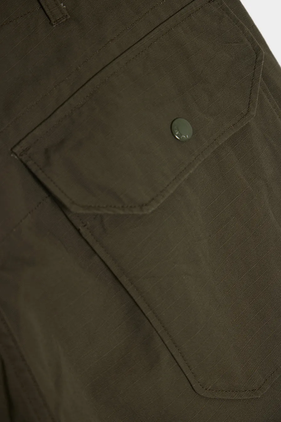 Heavyweight Cotton Ripstop Duffle Pant, Olive