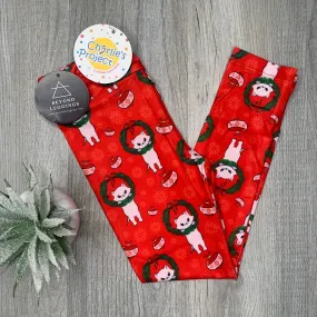 Holiday Kitten Christmas Soft Leggings