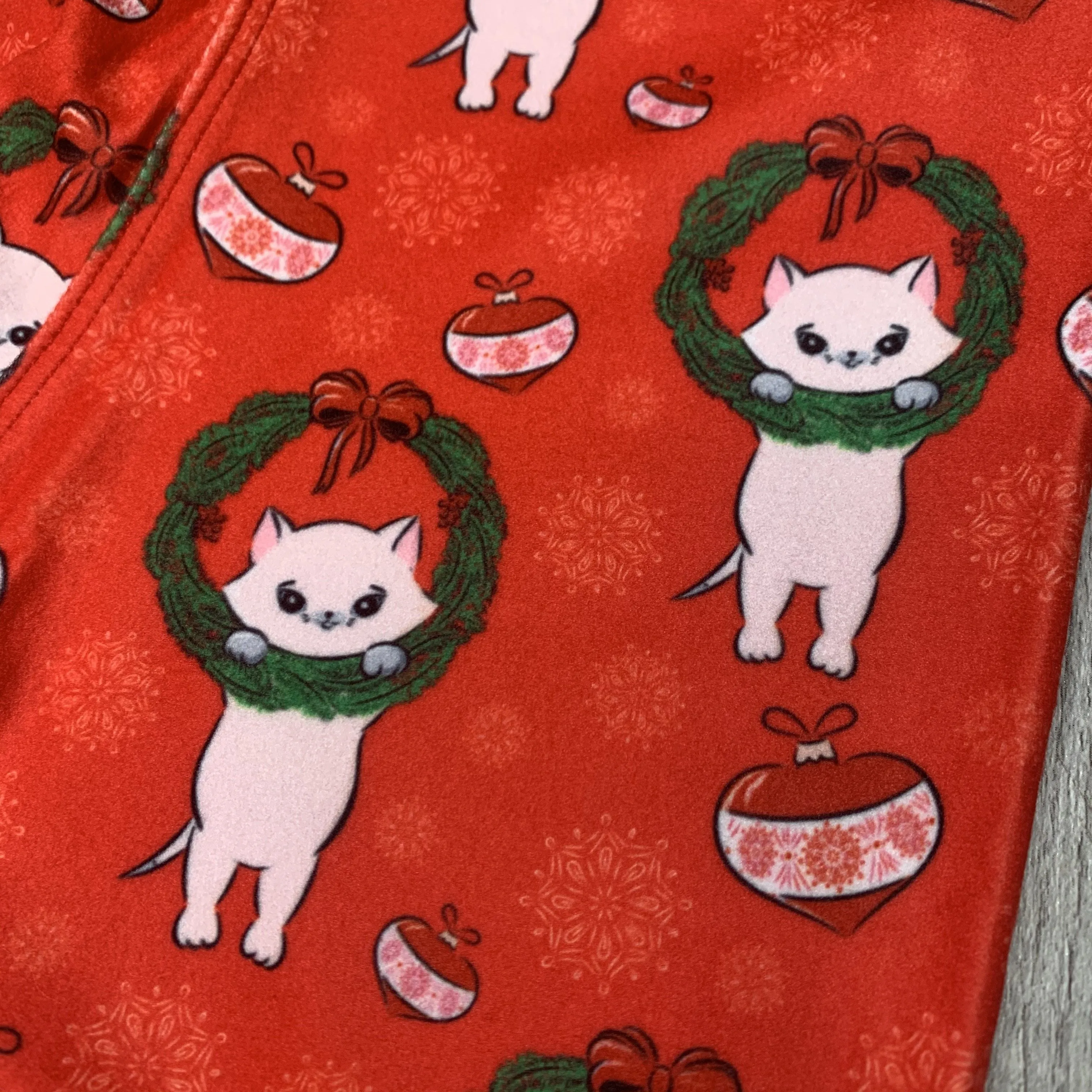 Holiday Kitten Christmas Soft Leggings