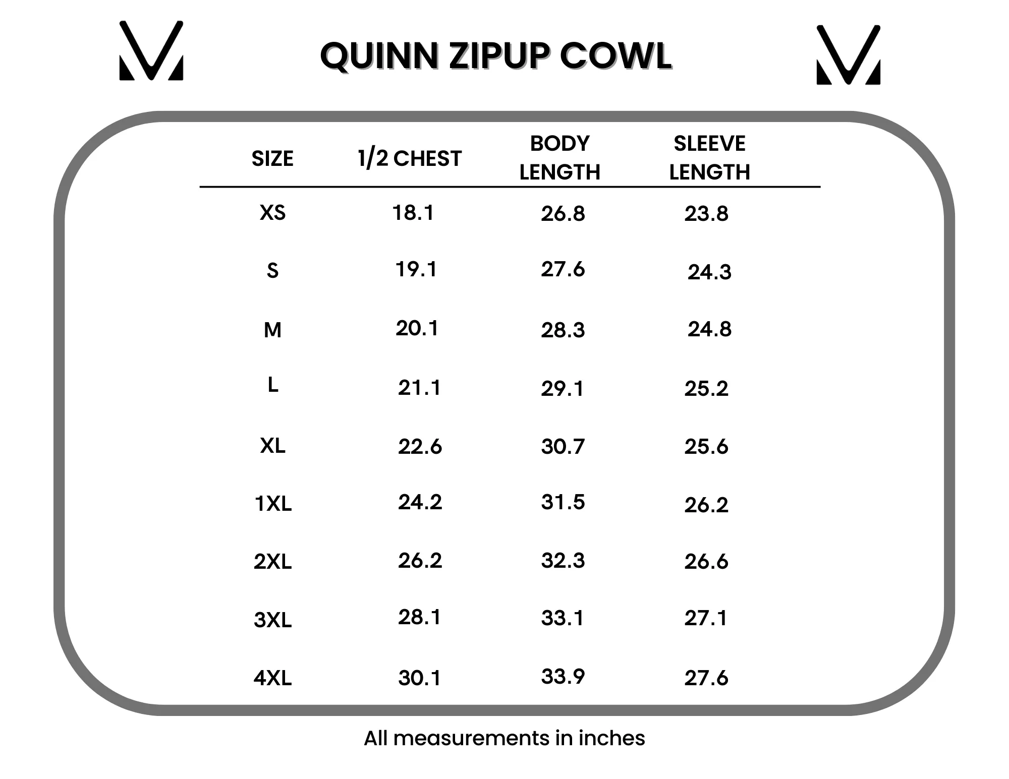 IN STOCK Quinn ZipUp Cowl - Black