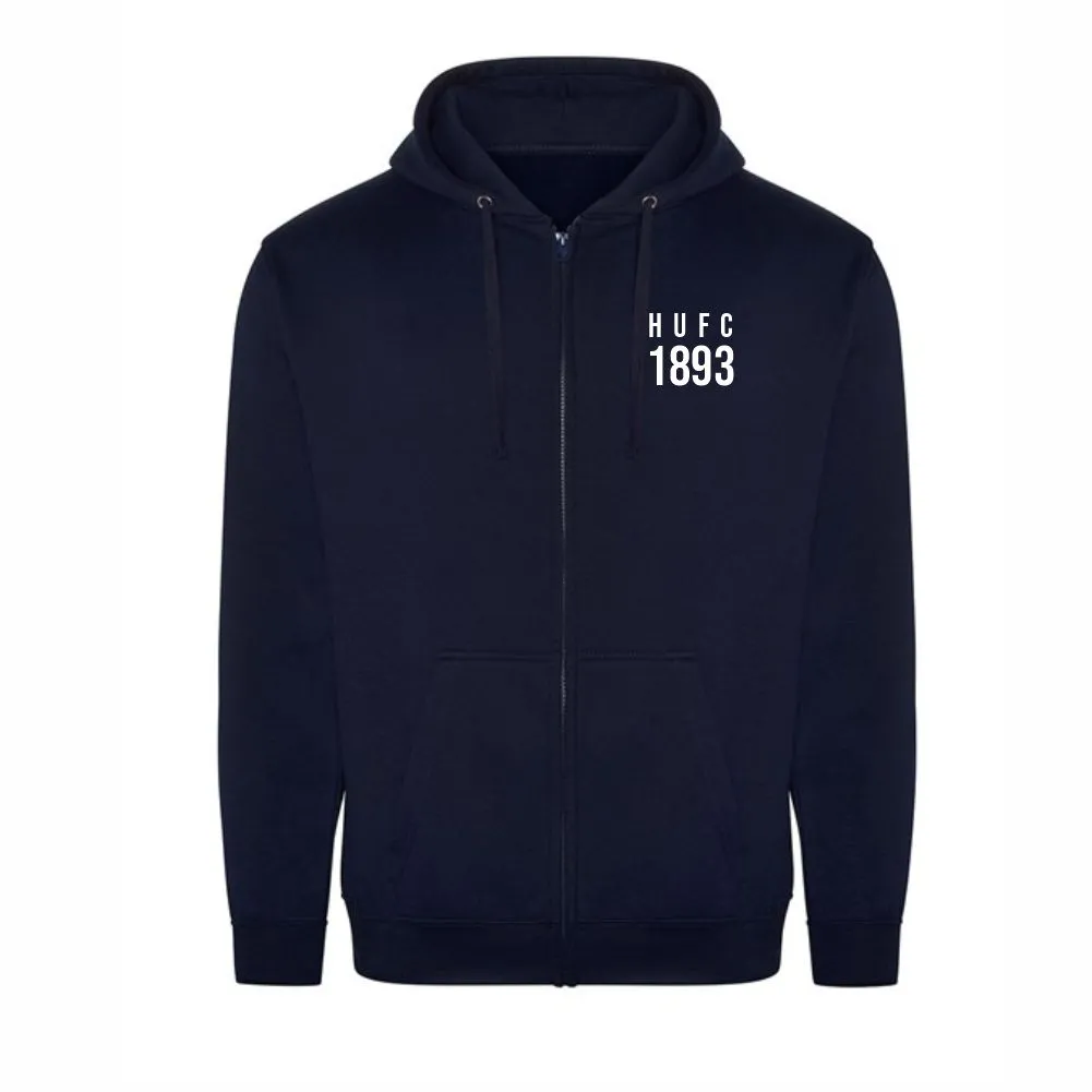 JUNIOR HASTINGS UNITED FC - "1893" HUFC FULL ZIP HOODY - Available in 3 colours - Superstitch 86