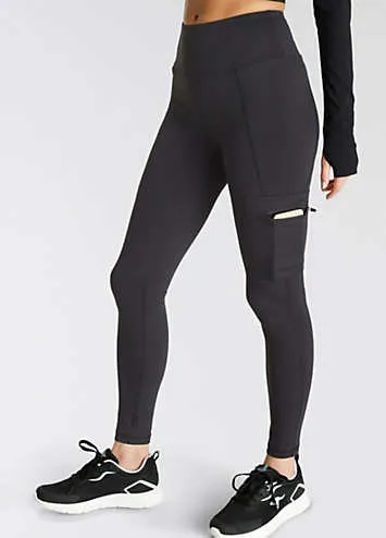 KangaROOS Elasticated Waist Sports Leggings | Grattan