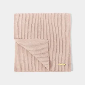 Katie Loxton Nude Pink Knitted Scarf