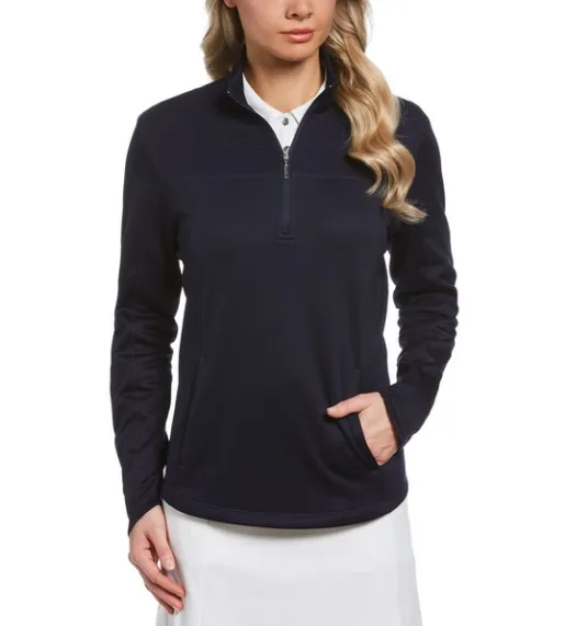 LADIES OTTOMAN FLEECE PULLOVER