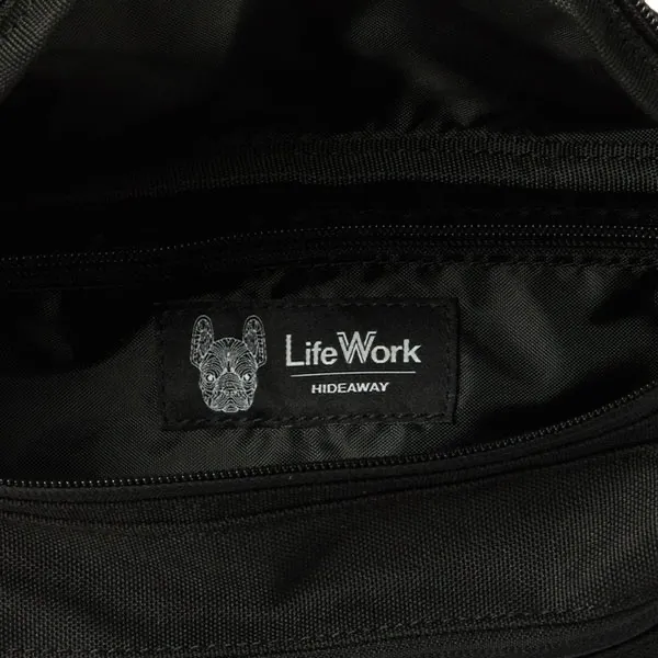 LifeWork Signature Waist Bag Black Monogram