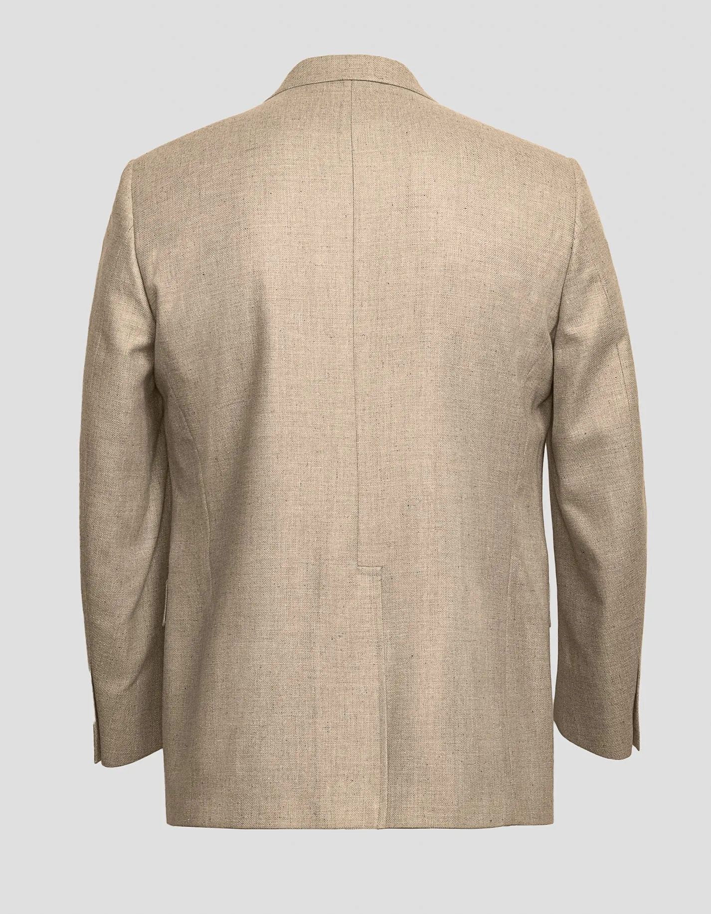 LIGHT TAN SOLID SPORT COAT