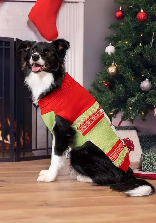 Llama Holiday Pet Sweater