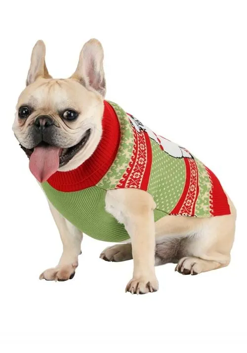 Llama Holiday Pet Sweater