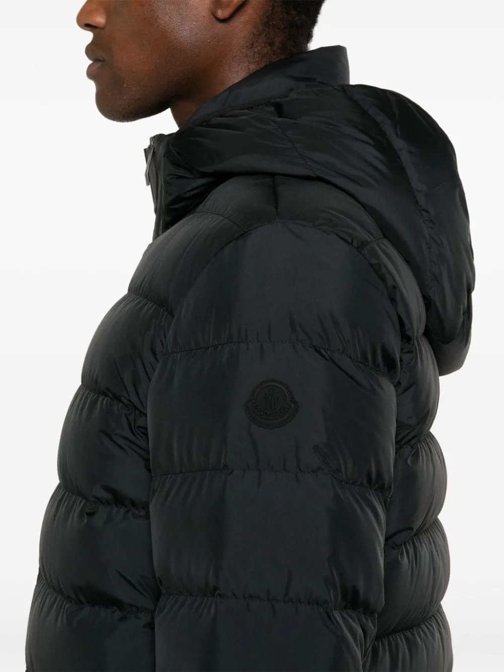 MONCLER Elegant Black Winter Jacket