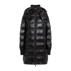 MONCLER GRENOBLE Elegant Long Parka with Feather Down