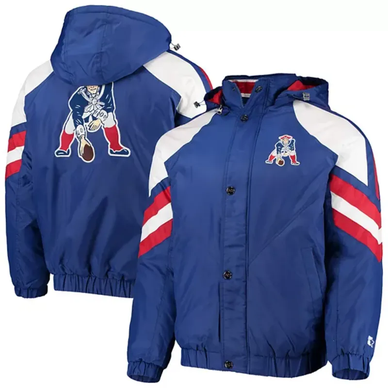 New England Patriots Throwback Jacket - William Jacket