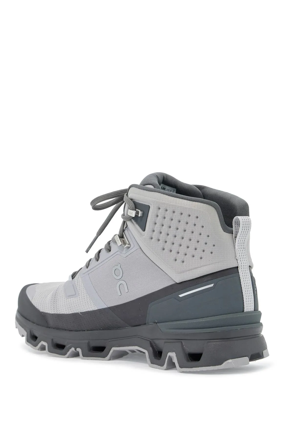 On Cloudrock 2 Waterproof Trekking Boot   Grey