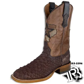 ORIGNAL PYTHON 15 FOOT |  SNAKE SQUARE TOE MEN SQUARE TOE BOOTS