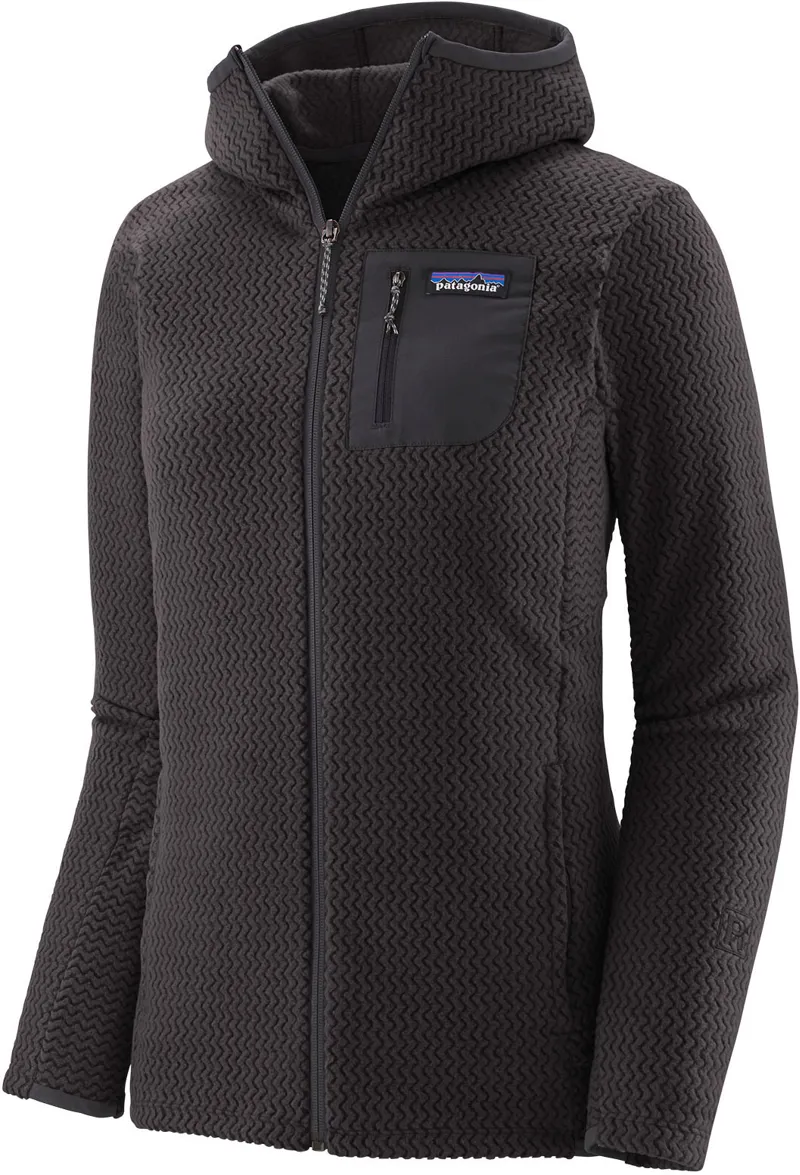 Patagonia Womens R1 Air Full-Zip Hoody - Black