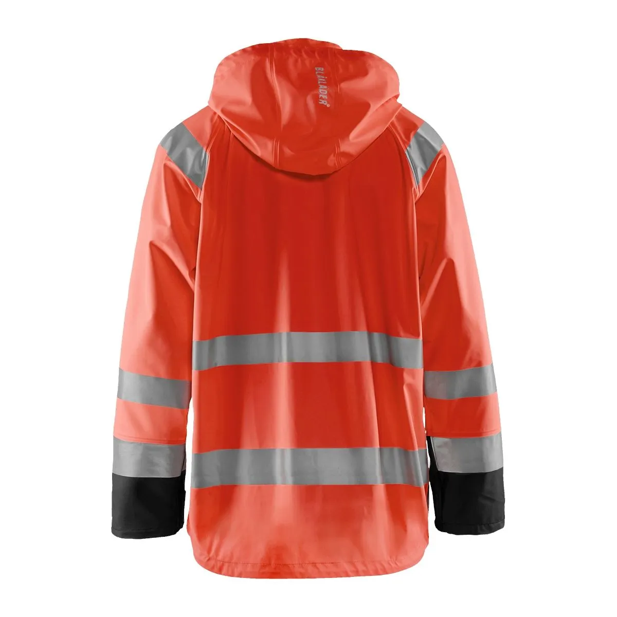 Rain Jacket Level 1 4323 High Vis Rood/Zwart - Blåkläder