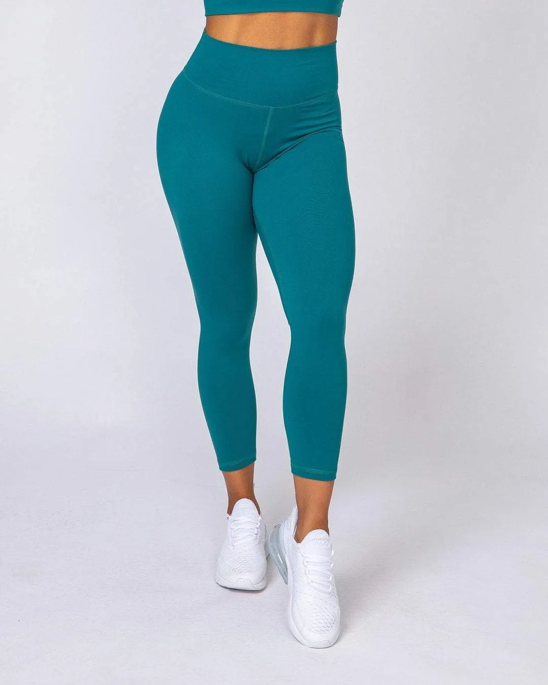 Signature Scrunch 7/8 Leggings - Teal