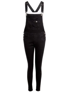 Stretch Denim Dungaree Jeans, UK Sizes 8 to 16