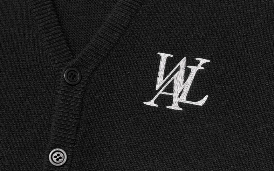 WOOALONG  |Casual Style Unisex Street Style Logo Cardigans